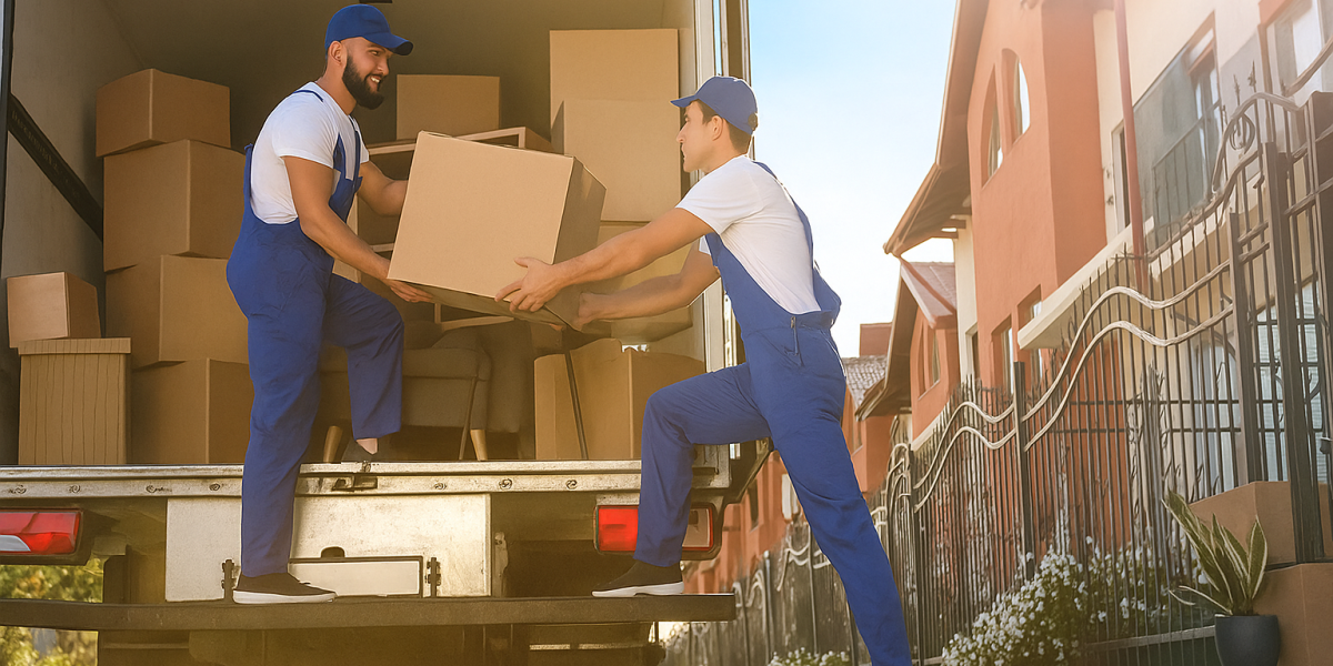 20251111_1229_Movers Loading Truck_remix_01k9rv8hgvf6ere792xf25f8zt